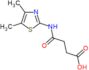 4-[(4,5-dimethyl-1,3-thiazol-2-yl)amino]-4-oxobutanoic acid