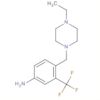 Benzenamine, 4-[(4-ethyl-1-piperazinyl)methyl]-3-(trifluoromethyl)-