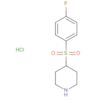 Piperidine, 4-[(4-fluorophenyl)sulfonyl]-, hydrochloride