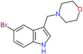 5-bromo-3-(morpholin-4-ylmethyl)-1H-indole
