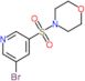 4-[(5-bromo-3-pyridyl)sulfonyl]morpholine