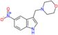 3-(4-Morpholinylmethyl)-5-nitro-1H-indole