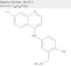 Phenol, 4-[(7-chloro-4-quinolinyl)amino]-2-[(diethylamino)methyl]-