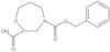 4-(Phenylmethyl) tetrahydro-1,4-oxazepine-2,4(5H)-dicarboxylate