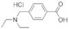 4-DIETHYLAMINOMETHYL-BENZOIC ACID HYDROCHLORIDE