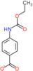 4-[(ethoxycarbonyl)amino]benzoic acid