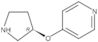 4-[(3R)-3-Pyrrolidinyloxy]pyridine