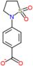 4-(1,1-dioxidoisothiazolidin-2-yl)benzoic acid