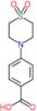 4-(1,1-Dioxido-4-thiomorpholinyl)benzoic acid