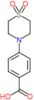 4-(1,1-dioxidothiomorpholin-4-yl)benzoic acid