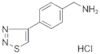 4-(1,2,3-THIADIAZOL-4-YL)BENZYLAMINE HYDROCHLORIDE