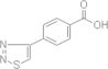 4-(1,2,3-thiadiazol-4-yl)benzoic acid