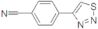 4-(1,2,3-thiadiazol-4-yl)benzonitrile