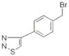 4-[4-(BROMOMETHYL)PHENYL]-1,2,3-THIADIAZOLE