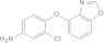 Benzenamine, 4-(4-benzoxazolyloxy)-3-chloro-