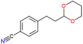 4-[2-(1,3-dioxan-2-yl)ethyl]benzonitrile