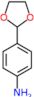 4-(1,3-dioxolan-2-yl)aniline