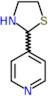 4-(2-Thiazolidinyl)pyridine