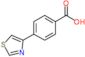 4-thiazol-4-ylbenzoic acid