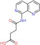 4-(1,7-naphthyridin-8-ylamino)-4-oxobutanoic acid