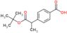 4-(2-tert-butoxy-1-methyl-2-oxo-ethyl)benzoic acid