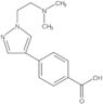 4-[1-[2-(Dimethylamino)ethyl]-1H-pyrazol-4-yl]benzoic acid