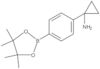 1-[4-(4,4,5,5-Tetramethyl-1,3,2-dioxaborolan-2-yl)phenyl]cyclopropanamine