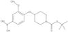 1-(1,1-Dimethylethyl) 4-(4-borono-2-methoxyphenoxy)-1-piperidinecarboxylate