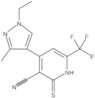 4-(1-Ethyl-3-methyl-1H-pyrazol-4-yl)-1,2-dihydro-2-thioxo-6-(trifluoromethyl)-3-pyridinecarbonitrile