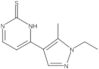 6-(1-Ethyl-5-methyl-1H-pyrazol-4-yl)-2(1H)-pyrimidinethione