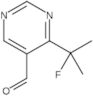 4-(1-Fluoro-1-methylethyl)-5-pyrimidinecarboxaldehyde