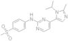 4-[2-Methyl-1-(1-methylethyl)-1H-imidazol-5-yl]-N-[4-(methylsulfonyl)phenyl]-2-pyrimidinamine