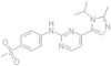 4-[2-Methyl-1-isopropyl-1H-imidazol-5-yl]-N-[4-(methylsulfonyl)phenyl]-2-pyrimidinamine