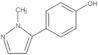 4-(1-Methyl-1H-pyrazol-5-yl)phenol