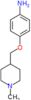 4-[(1-Methyl-4-piperidinyl)methoxy]benzenamine