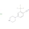 Benzonitrile, 4-(1-piperazinyl)-2-(trifluoromethyl)-, monohydrochloride