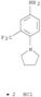 Benzenamine,4-(1-pyrrolidinyl)-3-(trifluoromethyl)-, hydrochloride (1:2)