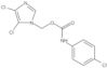 Carbamic acid, (4-chlorophenyl)-, (4,5-dichloro-1H-imidazol-1-yl)methyl ester