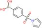 (4-pyrrol-1-ylsulfonylphenyl)boronic acid