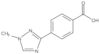 4-(1-Methyl-1H-1,2,4-triazol-3-yl)benzoic acid