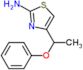 4-(1-phenoxyethyl)thiazol-2-amine