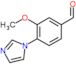 4-imidazol-1-yl-3-methoxy-benzaldehyde