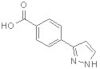 4-(1H-pyrazol-3-yl)benzoic acid