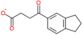 4-(2,3-dihydro-1H-inden-5-yl)-4-oxobutanoic acid