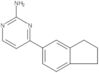 4-(2,3-Dihydro-1H-inden-5-yl)-2-pyrimidinamine