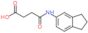 4-(2,3-dihydro-1H-inden-5-ylamino)-4-oxobutanoic acid