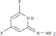 Pyridine,2,4-difluoro-6-hydrazinyl-