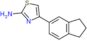 4-(2,3-dihydro-1H-inden-5-yl)-1,3-thiazol-2-amine