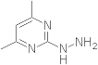 2-Hidrazino-4,6-dimetilpirimidina