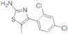 4-(2,4-Dichloro-phenyl)-5- methyl-thiazol-2-ylamine